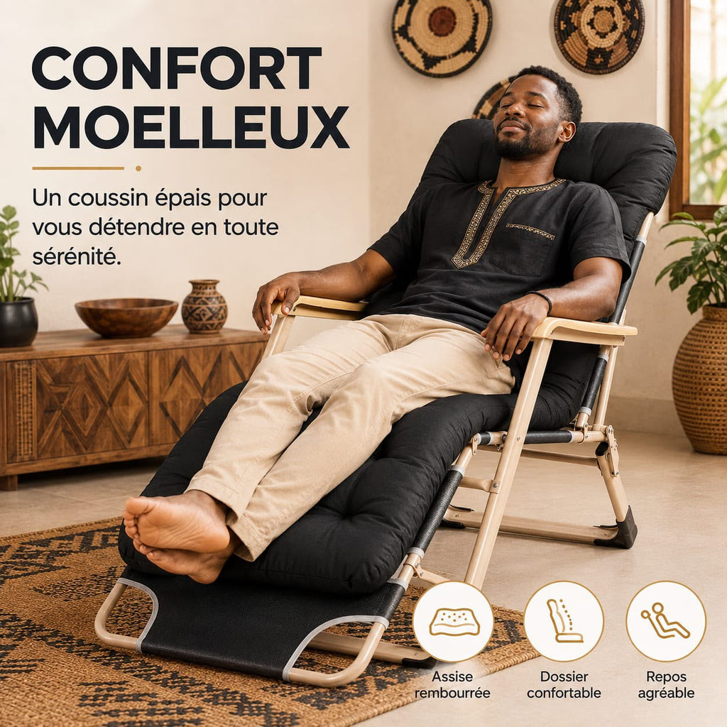 Fauteuil Relax Pliable Kainaiya
